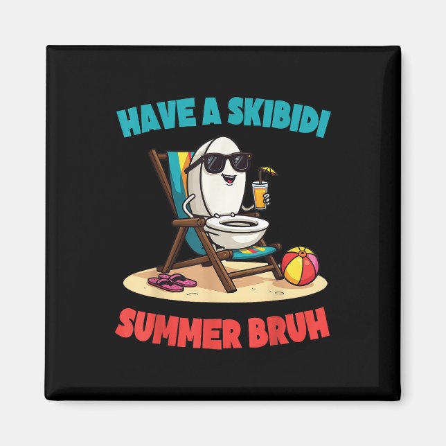 Íman Tenham Um Skibidi Summer Bruh Engraçado Professore (Frente)
