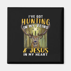 Íman Tenho Caça nas minhas veias Jesus no meu coração