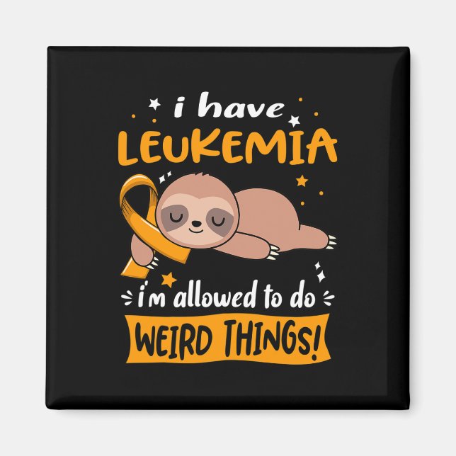 Íman Tenho Leucemia Que Posso Fazer Coisas Estranhas (Frente)