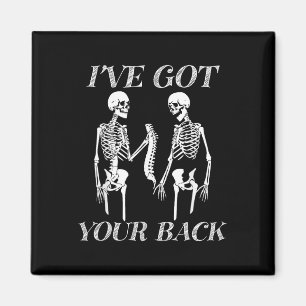 Íman Tenho o seu Skeleton de Halloween e homens