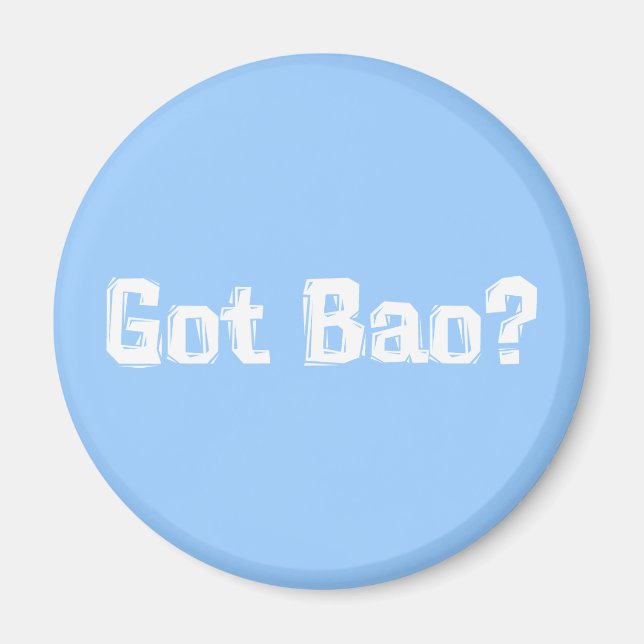 Íman Tenho presentes para Bao (Frente)