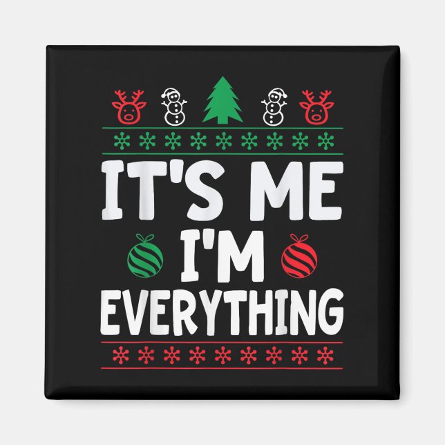 Íman Tenho tudo que quero no Natal, sou eu (Frente)
