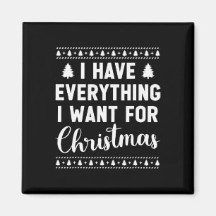 Íman Tenho tudo que quero no Natal, sou eu