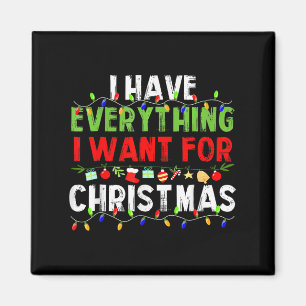 Íman Tenho tudo que quero no Natal, sou eu