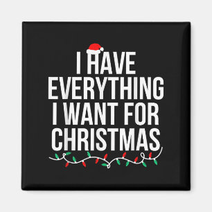 Íman Tenho tudo que quero no Natal, sou eu