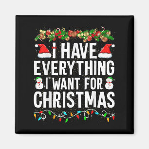 Íman Tenho tudo que quero no Natal, sou eu