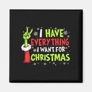 Íman Tenho tudo que quero no Natal, sou eu