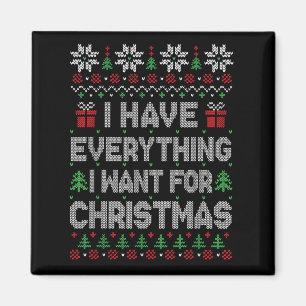Íman Tenho tudo que quero no Natal, sou eu