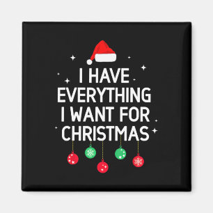 Íman Tenho tudo que quero no Natal, sou eu