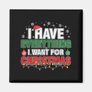 Íman Tenho tudo que quero no Natal, sou eu