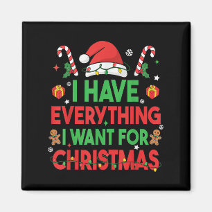 Íman Tenho tudo que quero no Natal, sou eu