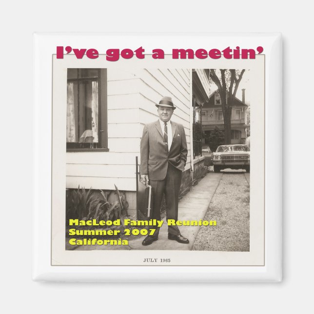 Íman Tenho um imã de encontro (Frente)