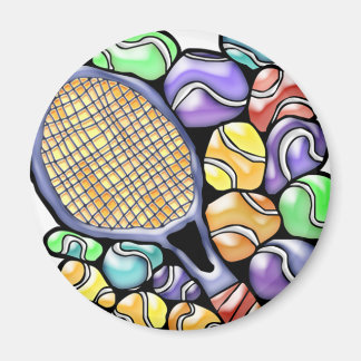 Íman Tênis Ball e Racquet Magnet
