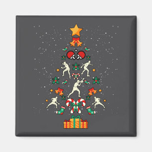 Íman Tênis de Mesa Ng Ng Jogador Árvore de Natal Xmas M