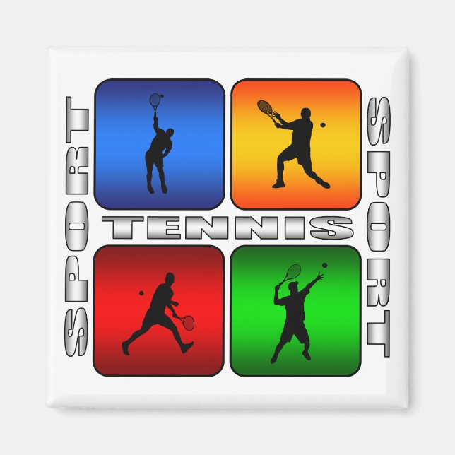 Íman Tênis espetacular (masculino) (Frente)