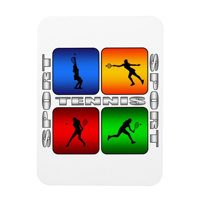 Íman Tênis espetacular (Mulher) (Vertical)