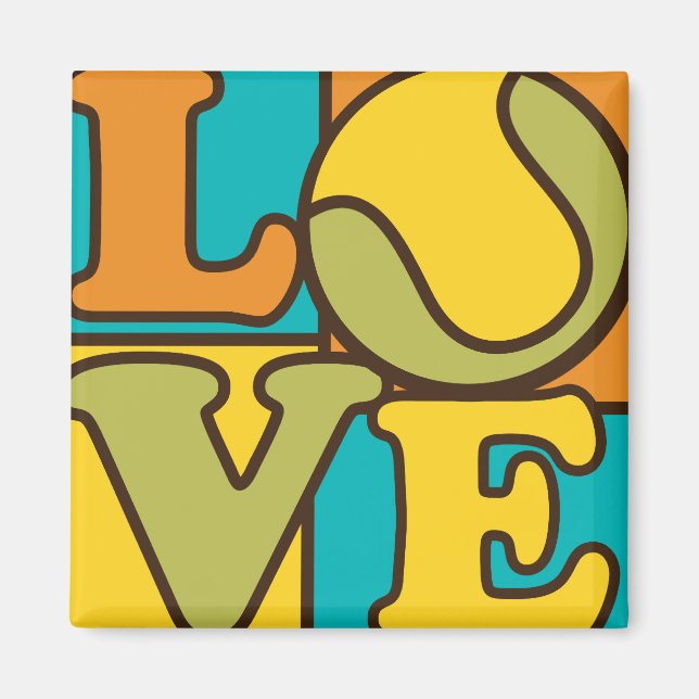 Íman Tênis Love (Frente)