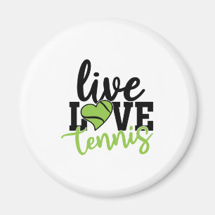 Íman Tênis Player   Live Love Tênis