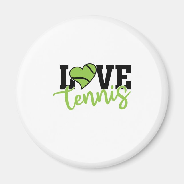 Íman Tênis Player | Tênis de amor (Frente)