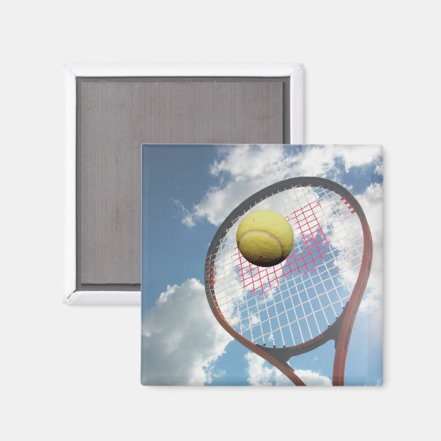 Íman Tênis Racket e Ball no Ar (Front/Back)