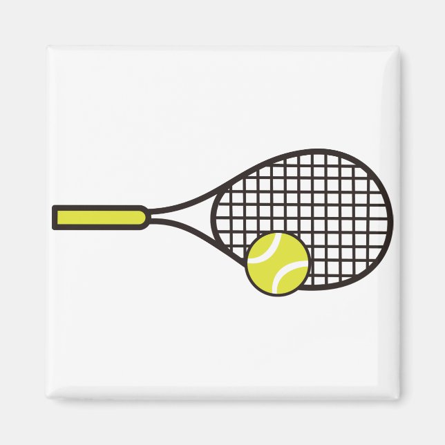 Íman Tênis Racquet e Ball (Frente)
