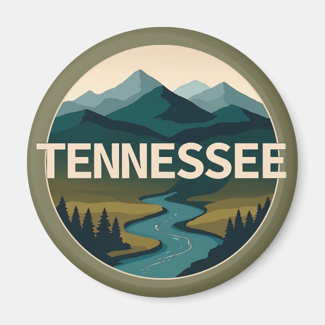 Íman Tennessee Estados Unidos da América (Frente)