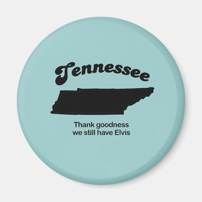 Íman Tennessee Motto - bondade do Obrigado (Frente)