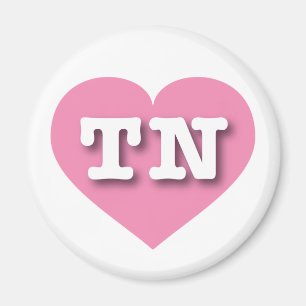 Íman Tennessee Pink Heart - Big Love