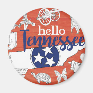 Íman Tennessee State Symbols Volunteer State Images