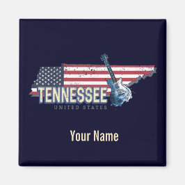 Íman Tennessee United States Retro State Vintage EUA