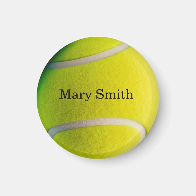 Íman Tennis ball with your name  (Frente)