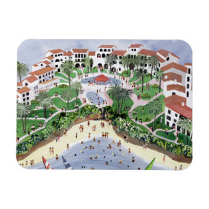 Íman Tentação de timeshare em 1990