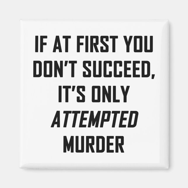 Íman Tentativa de assassinato (Frente)