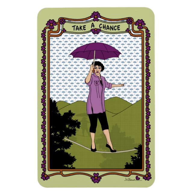 Íman Tente a Sorte_A_ Geladeira 4x6 (Vertical)