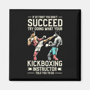 Íman Tente Fazer o que seu Instrutor de Kickboxing Diss