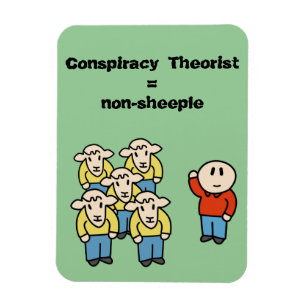 Íman Teórico da Conspiração = não-sheeple