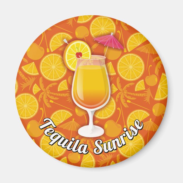 Íman Tequila Sunrise (Frente)