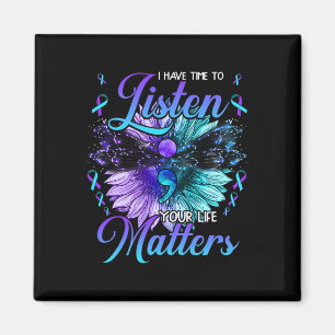 Íman Ter Tempo Para Ouvir A Consciência Da Prevenção Do