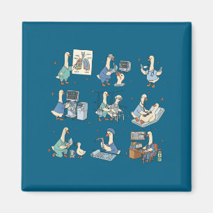 Íman Terapeuta respiratório ganso bobo pulmonar engraça