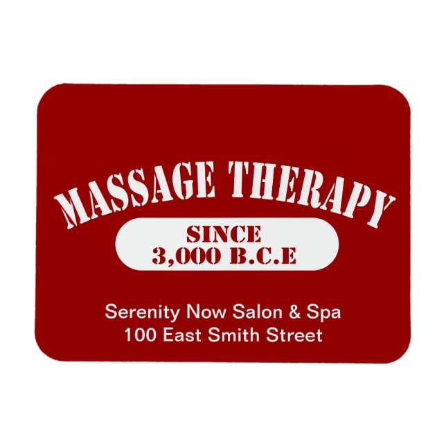 Íman Terapêutica De Massagem Desde 3.000 A.C.E. (Horizontal)