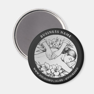 Íman Terapêutica de Massagem Terapia Mãos Energia Spa B