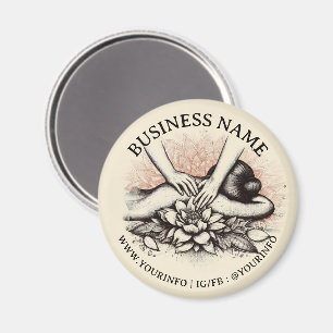 Íman Terapêutica de Massagem Terapia Mãos Energia Spa B