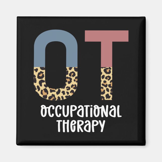 Íman Terapêutica Ocupacional Para Presentes De OT Futur (Frente)