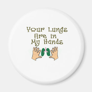 Íman Terapêutica Respiratória Presente "Pulmões em minh