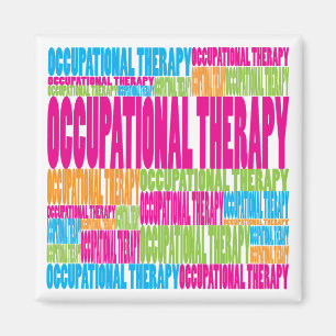 Íman Terapia ocupacional colorida