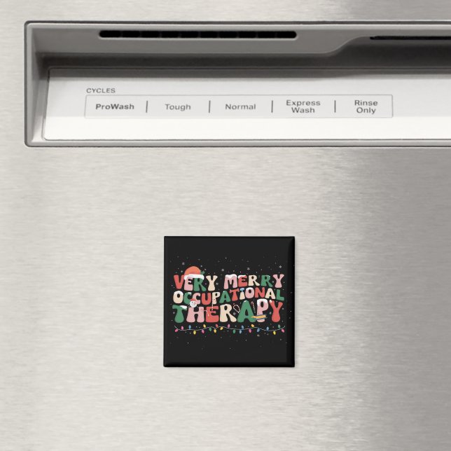 Íman Terapia Ocupacional de Natal Muito Alegre OT Natal (In Situ (Dishwasher))