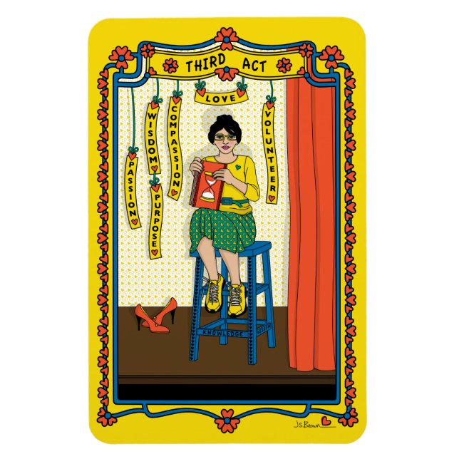 Íman Terceira Lei_B_4x6 Magnet do Refrigerador (Vertical)