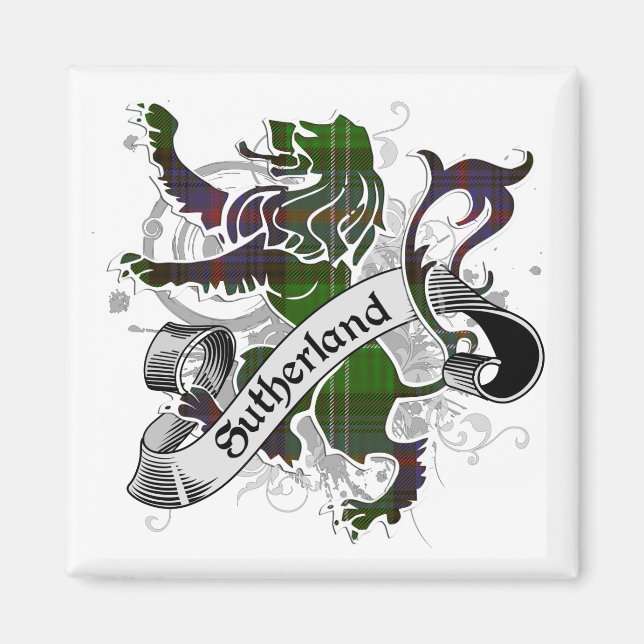 Íman Terland Tartan Lion (Frente)