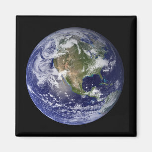 Íman Terra cheio mostrando a América do Norte 3