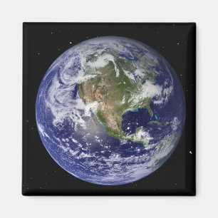 Íman Terra cheio mostrando a América do Norte 4